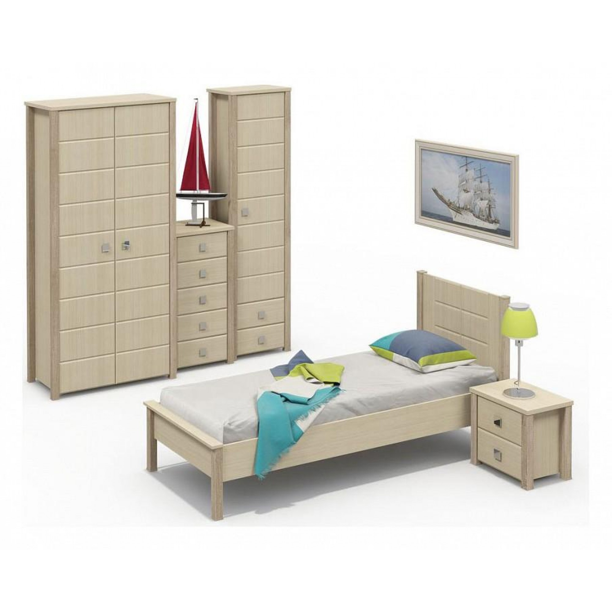 Гарнитур для детской Изабель KOM_Izabel_childrens_room_2