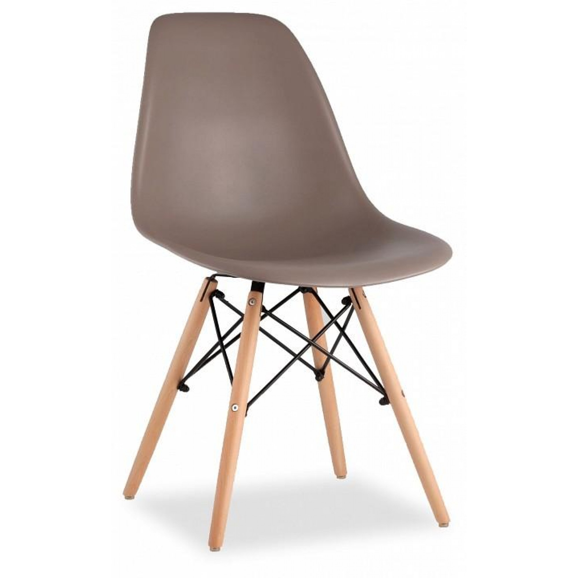 Набор из 4 стульев Eames    SGR_8056PP-WARM-GREY-X4