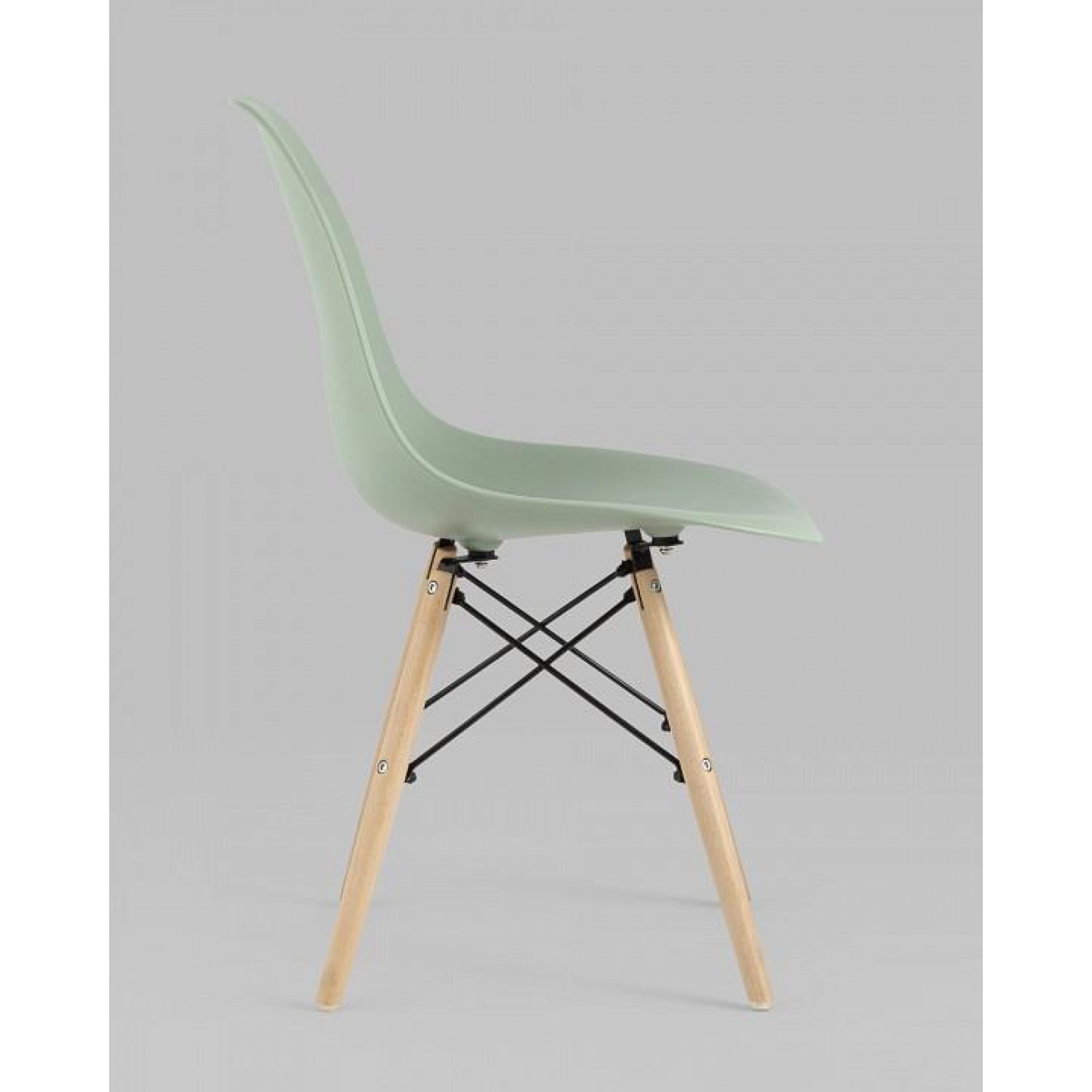 Стул Eames бежевый SGR_8056PP-greyish-green-70077