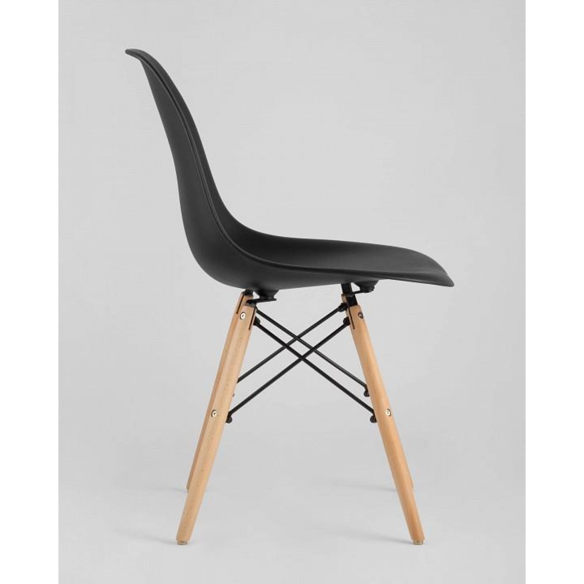 Набор из 4 стульев Eames    SGR_8056PP-BLACK-X4