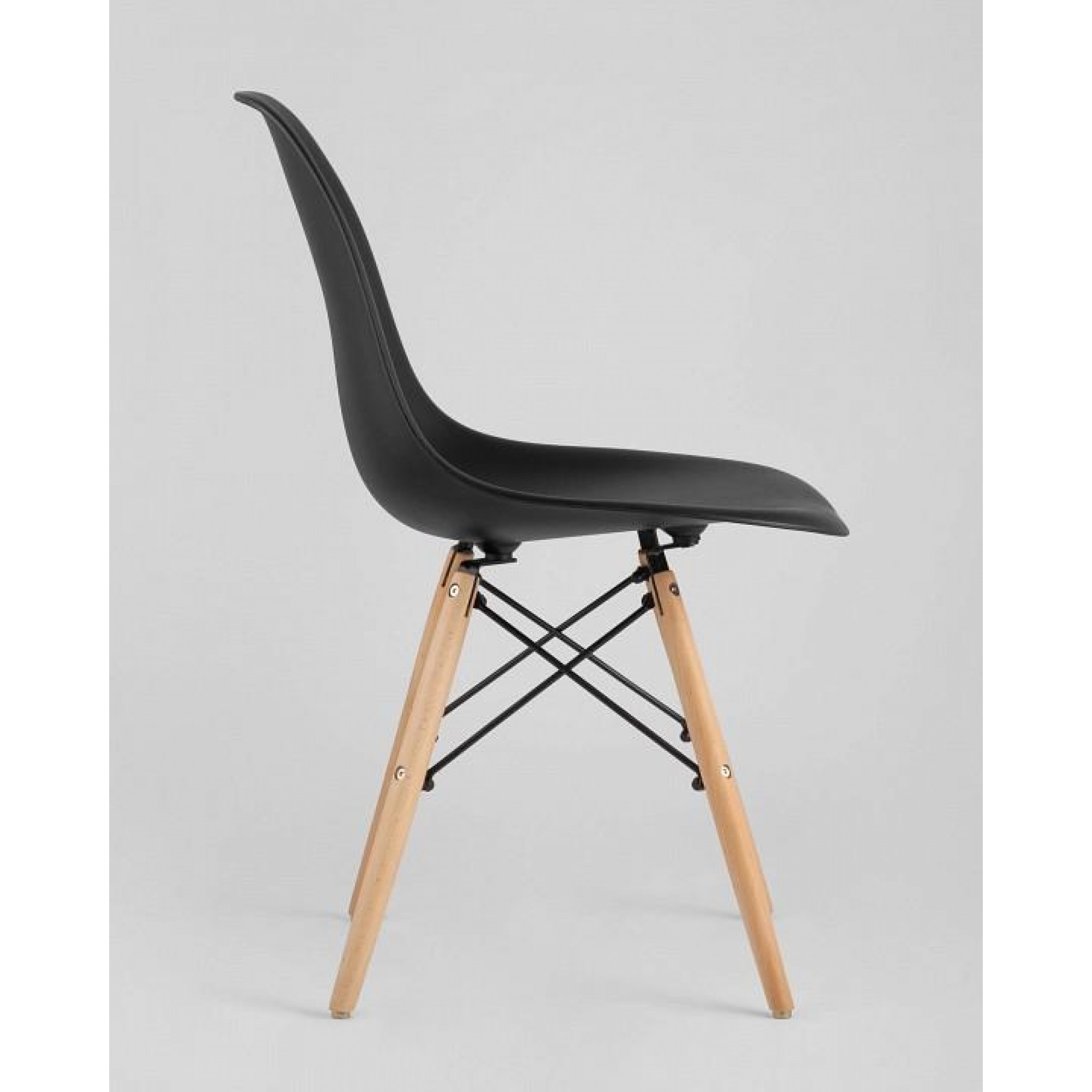 Набор из 4 стульев Eames    SGR_Y801-black-X4