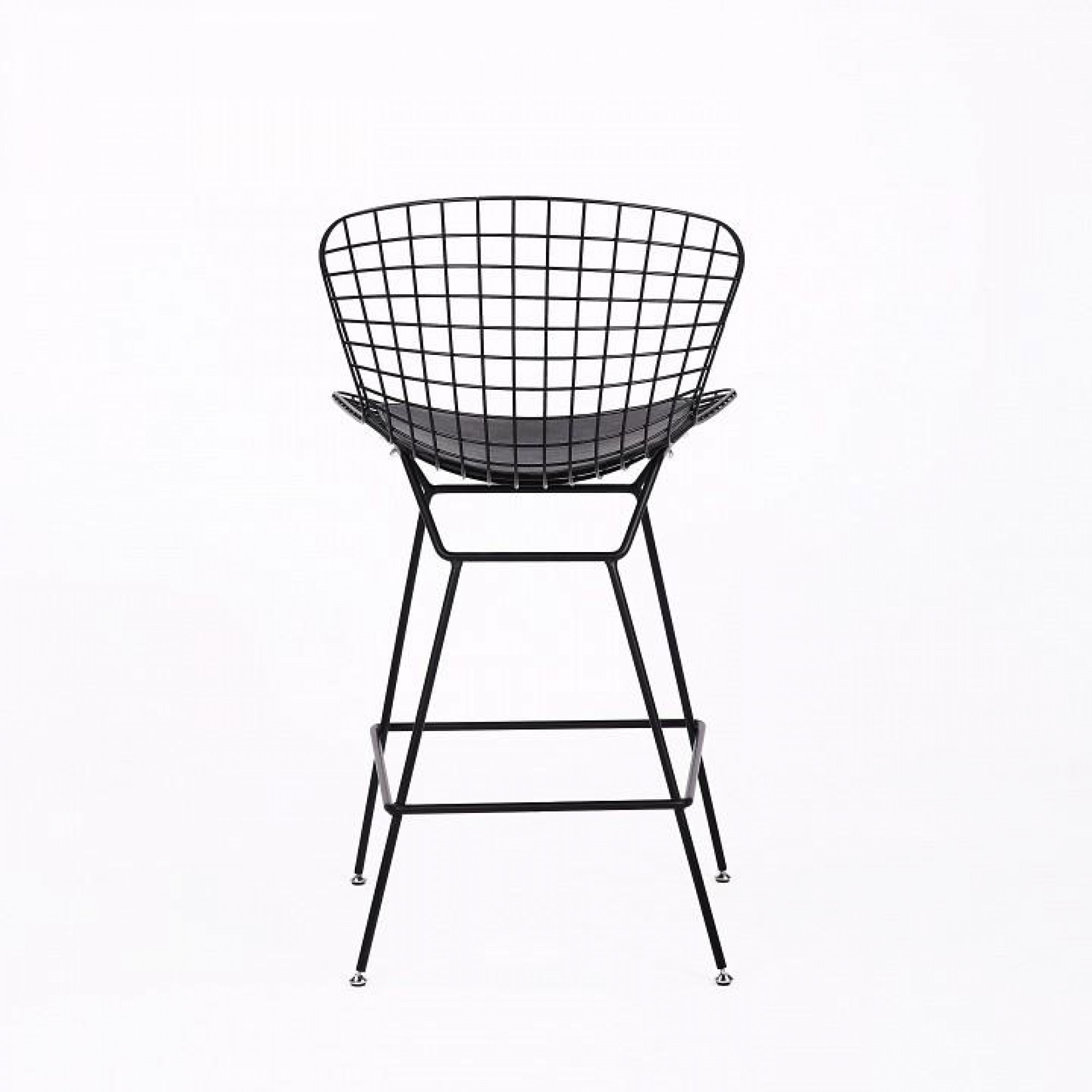 Стул барный Bertoia    SGR_BTY-24L-P6_BL-BL