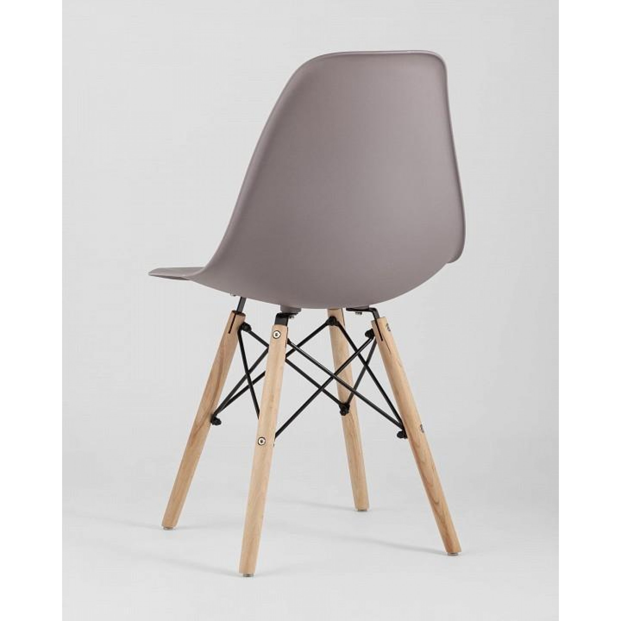 Набор из 4 стульев Eames    SGR_Y801-dark-grey-X4