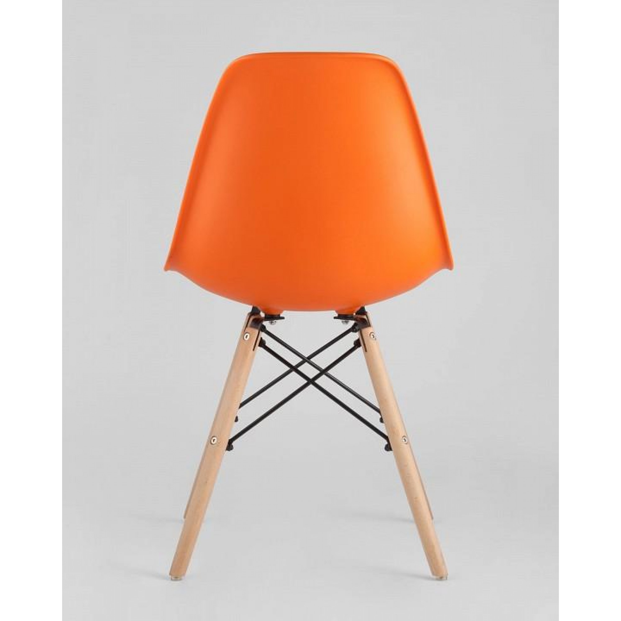 Набор из 4 стульев Eames    SGR_8056PP-ORANGE-X4