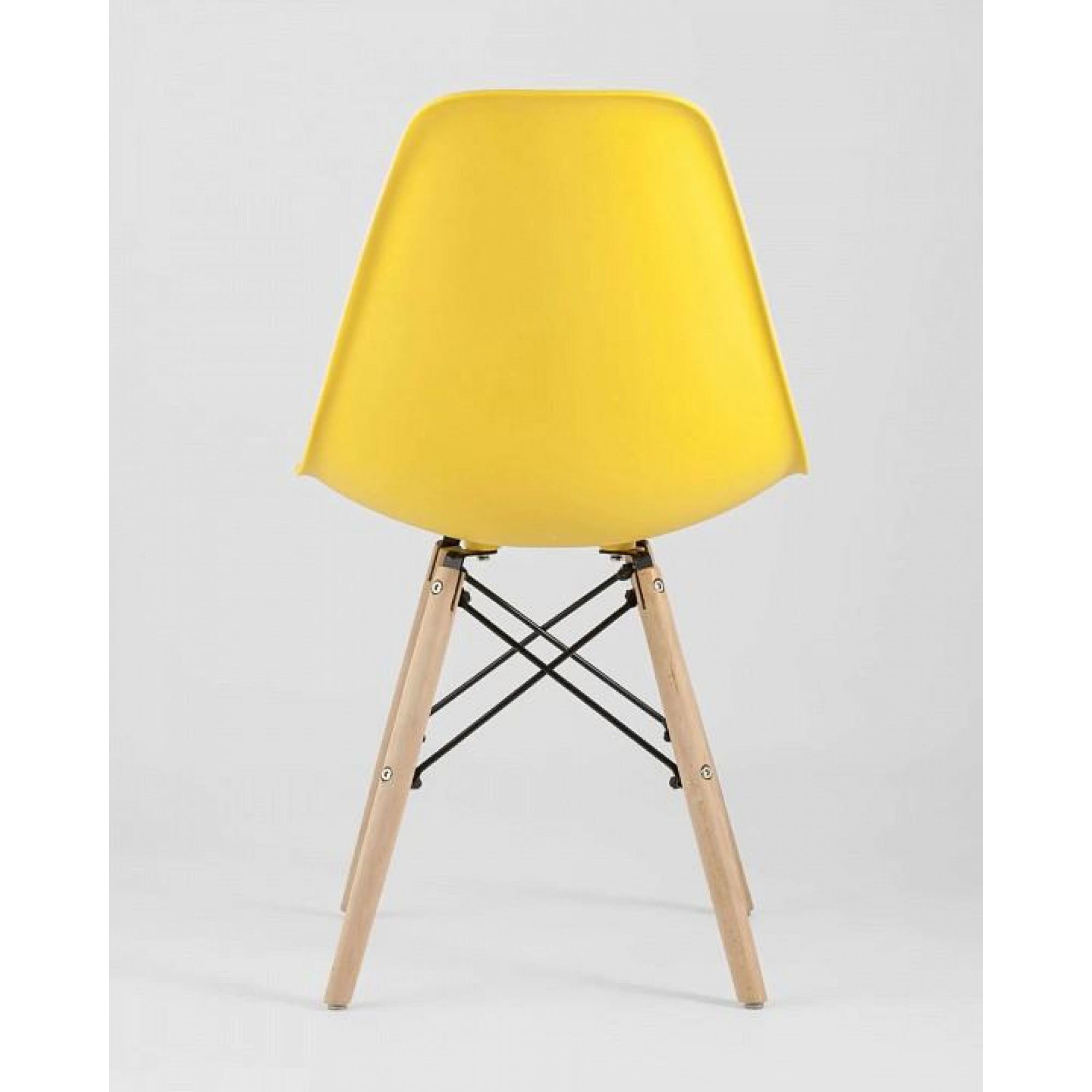 Набор из 4 стульев Eames    SGR_Y801-yellow-X4