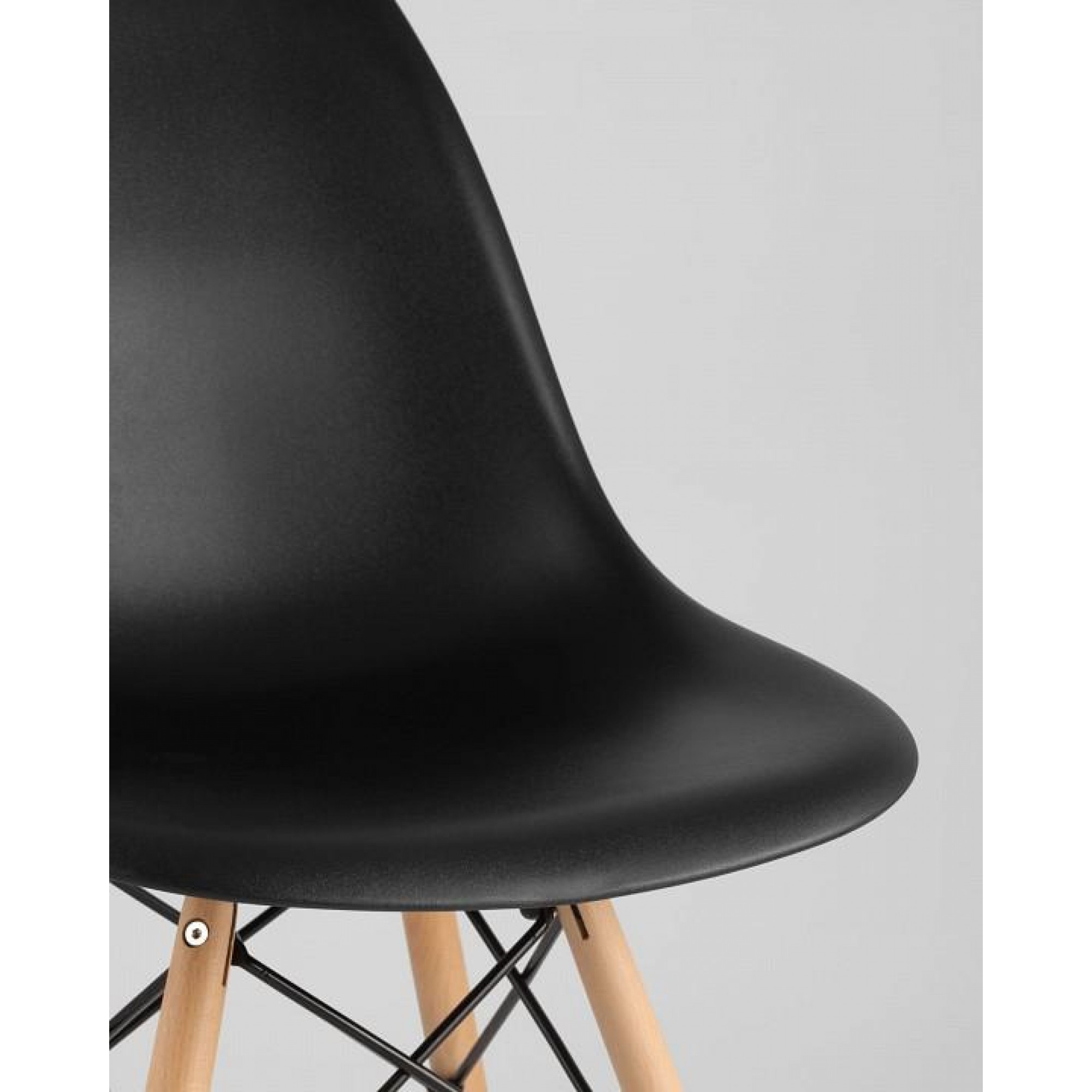 Набор из 4 стульев Eames    SGR_8056PP-BLACK-X4