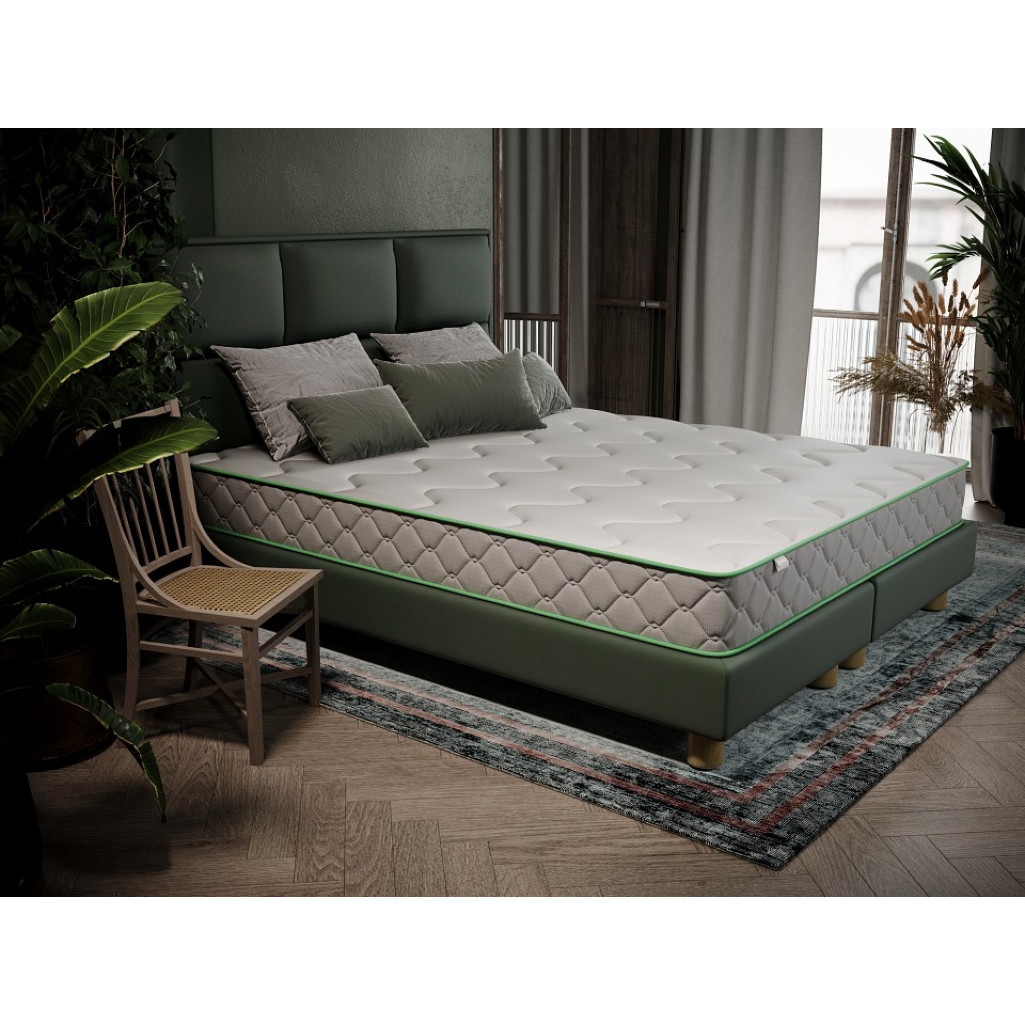 Матрас односпальный Drom Comfy 1950x800 белый ORM_80-195_Drom-COMFY