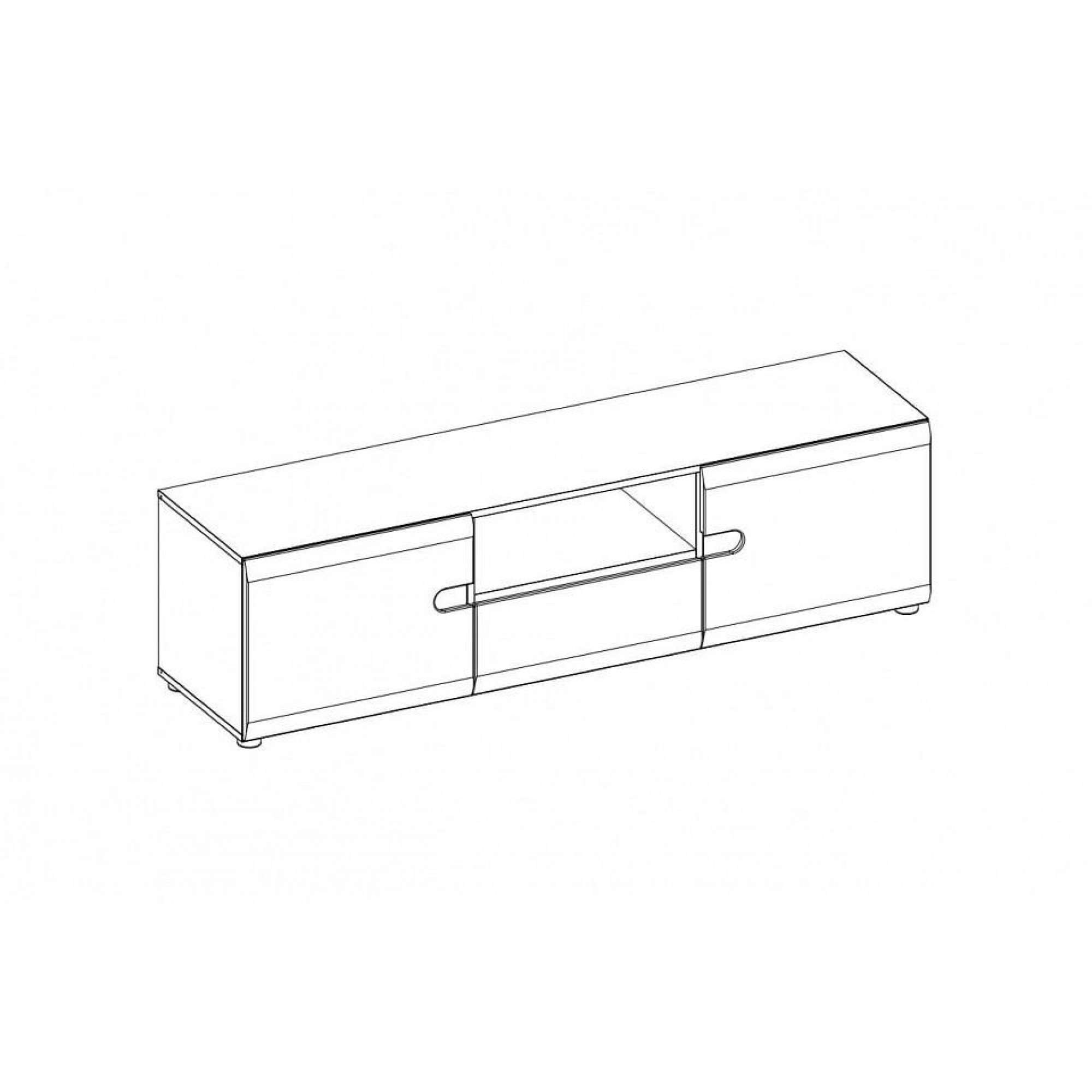 Тумба под ТВ Linate 2D-1S/TYP 50    ANR_70001076