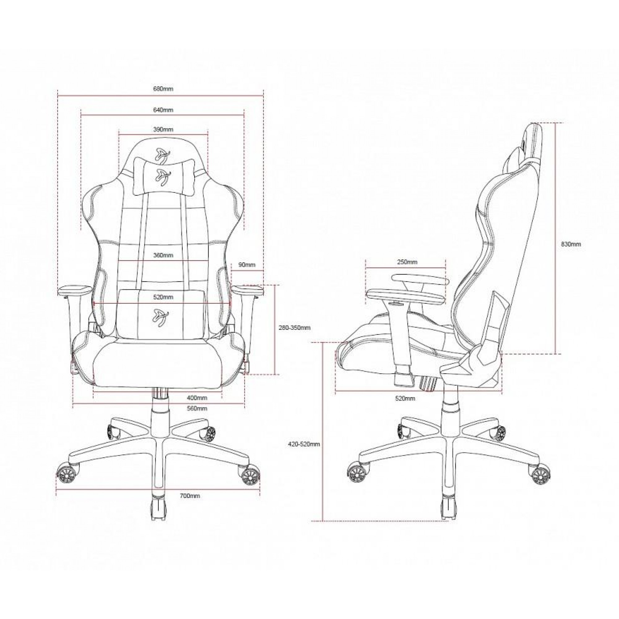 Кресло игровое Torretta Soft Fabric    ARZ_TORRETTA-SFB-DG