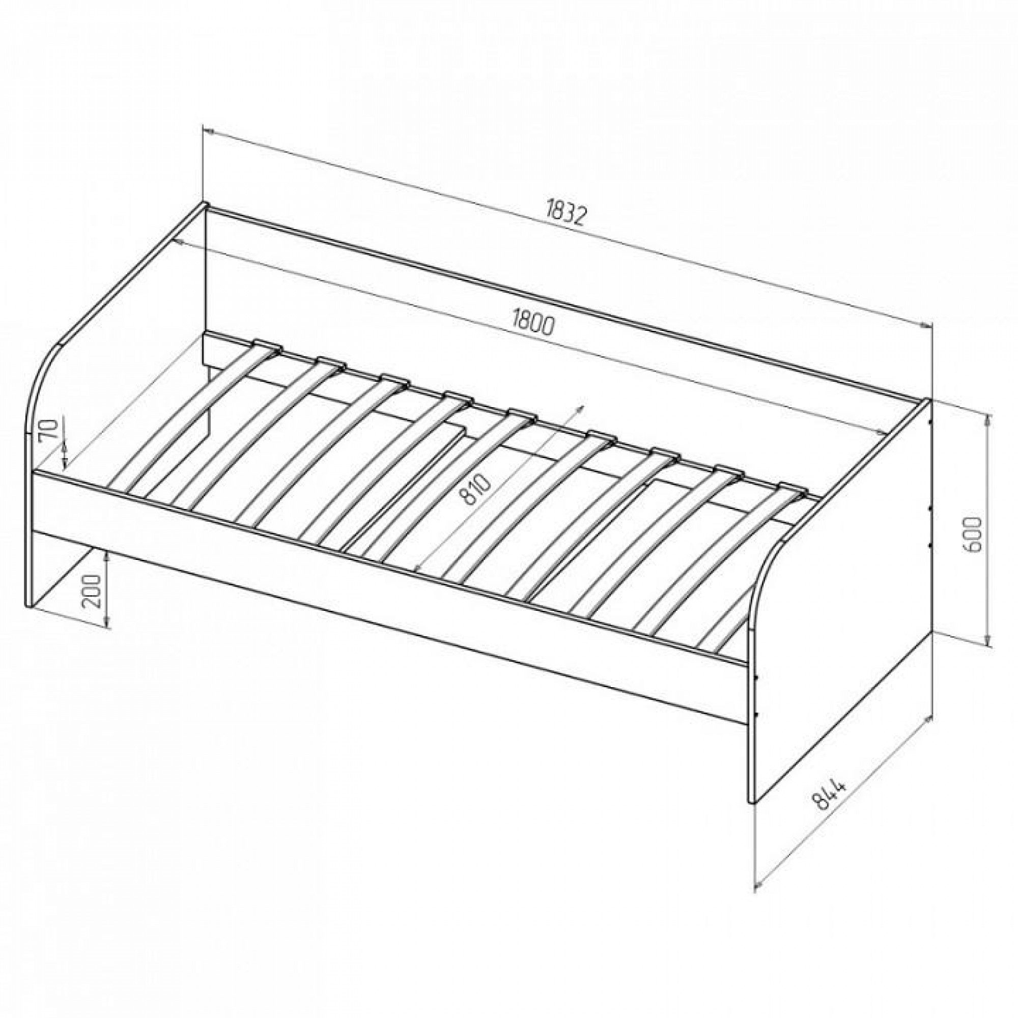 Кровать Belden    SVD_409233