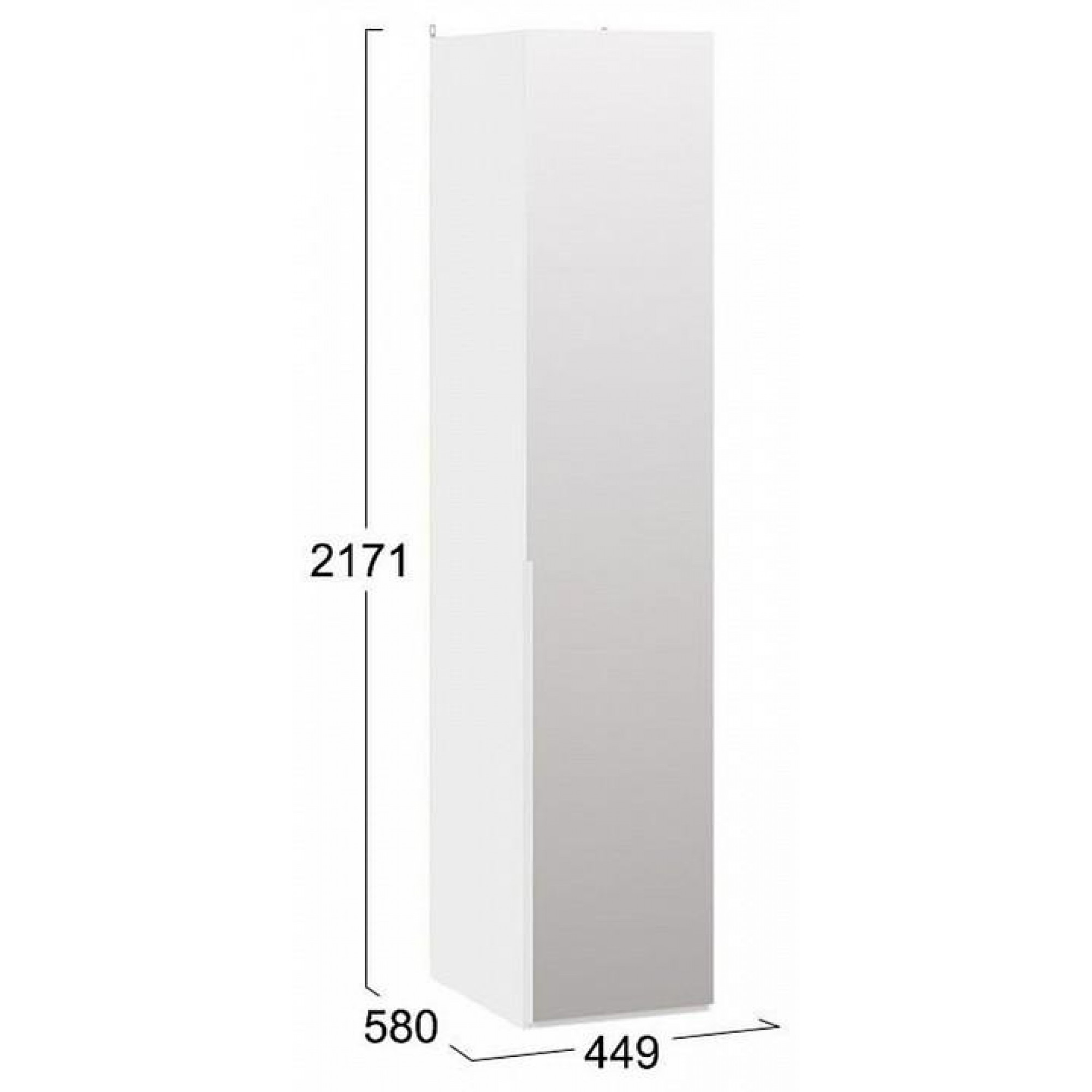 Шкаф для белья Порто СМ-393.07.002    TRI_247956